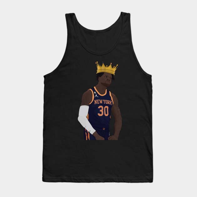 Julius Randle digital illustration Tank Top by fmmgraphicdesign